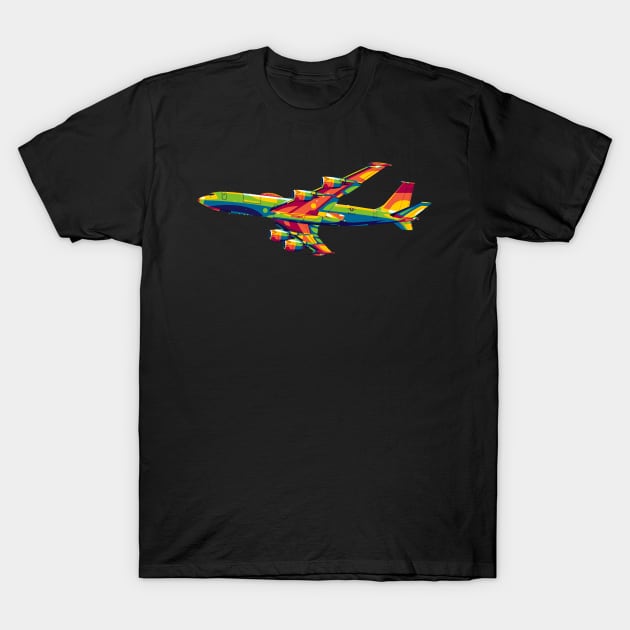 E-6 Mercury in Pop Art T-Shirt by wpaprint